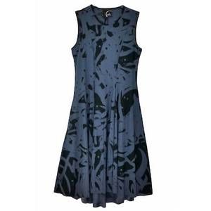 NEW PORTO women society dress in azure melrose